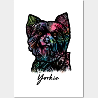 Yorkshire Terrier Dog Posters and Art